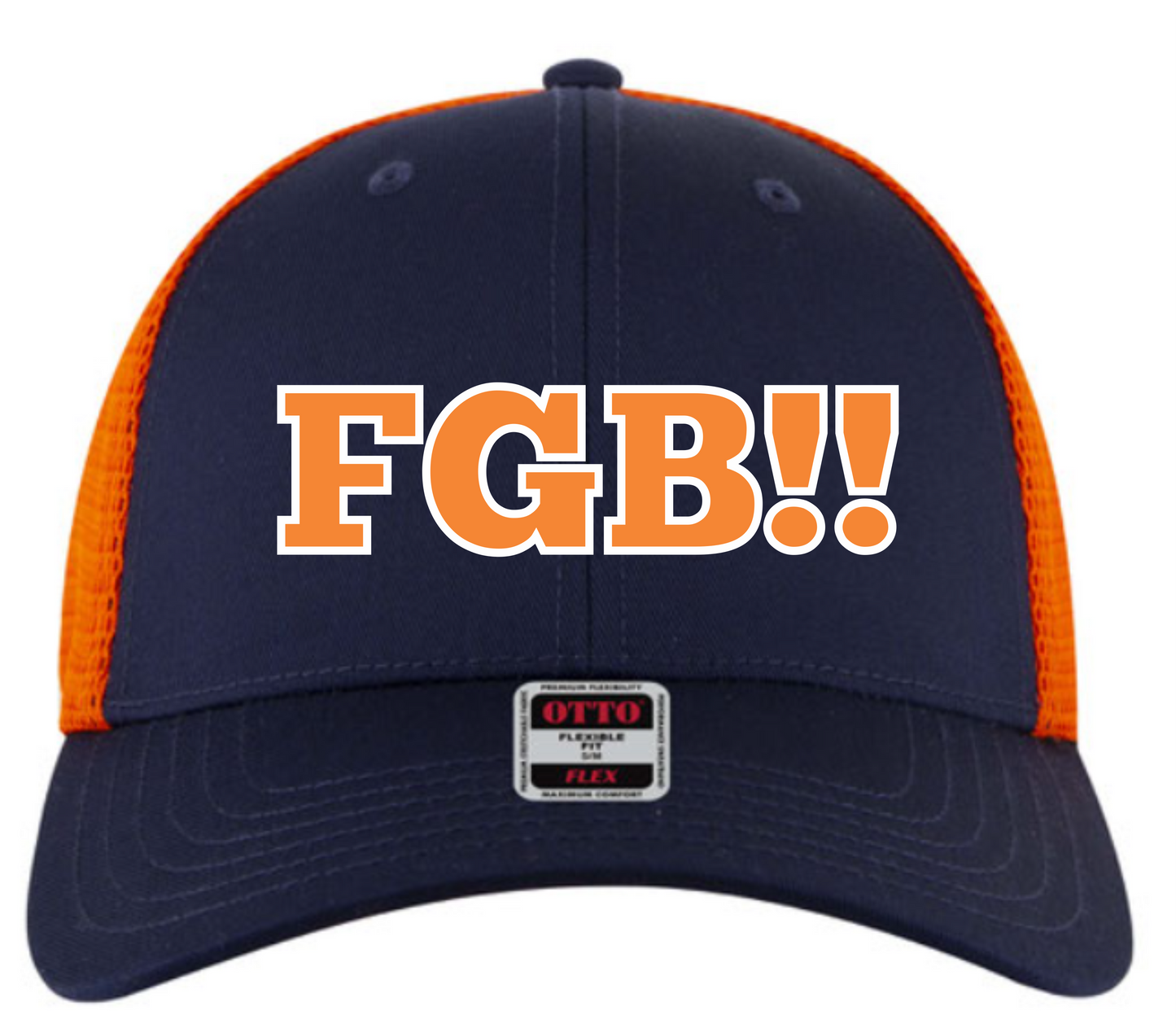 Otto flex fitted mesh back cap!