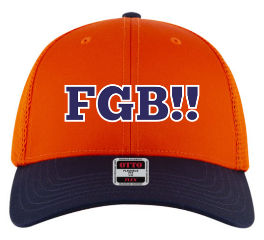 Otto flex fitted mesh back cap!